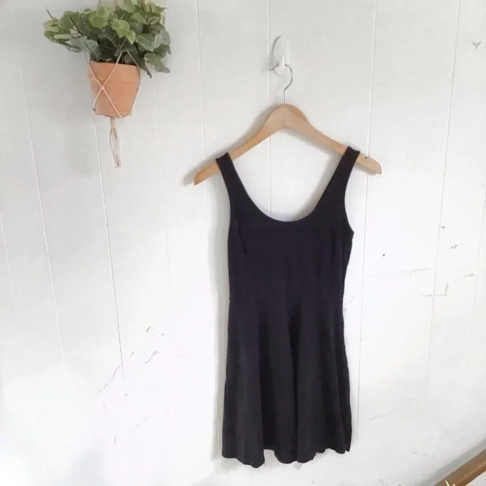 Forever 21 Black Floral Lace Sun Dress! - Picture 1 of 6